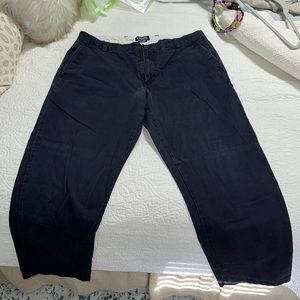Men’s Chaps 36w 32L navy pants